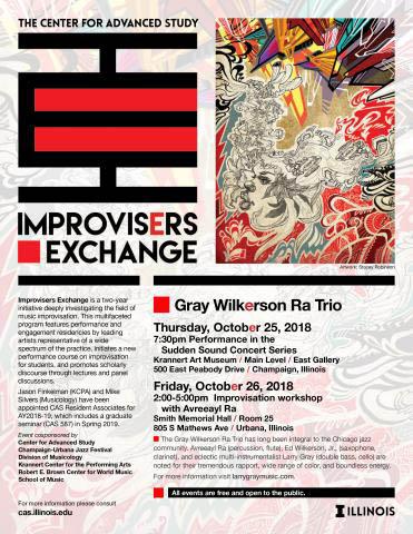 Karuna Trio: Improvisers Initiative Flyer